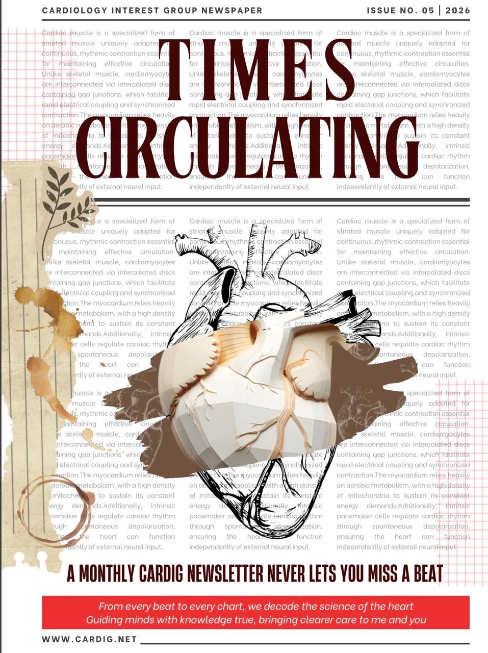 Times Circulating — CARDIG newsletter cover